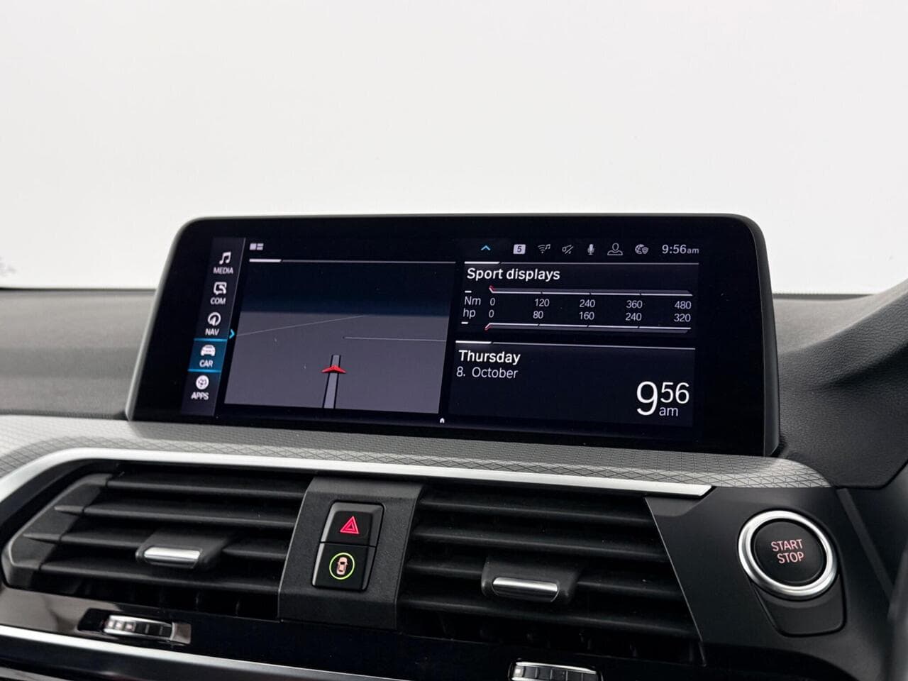 BMW X3 thumbnail Infotainment System