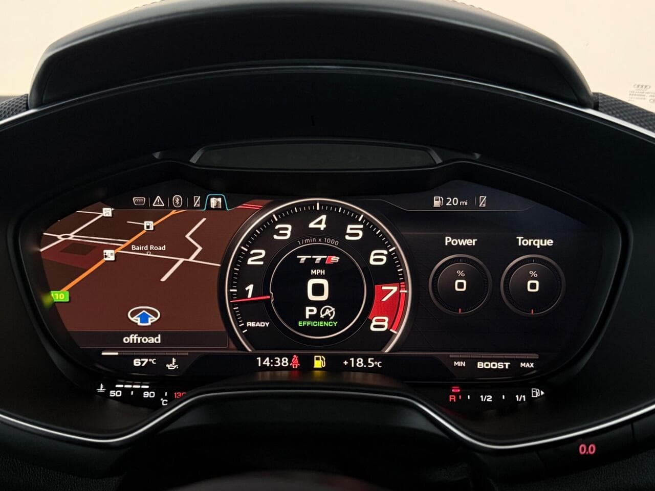 Audi TTS thumbnail Driver Instruments