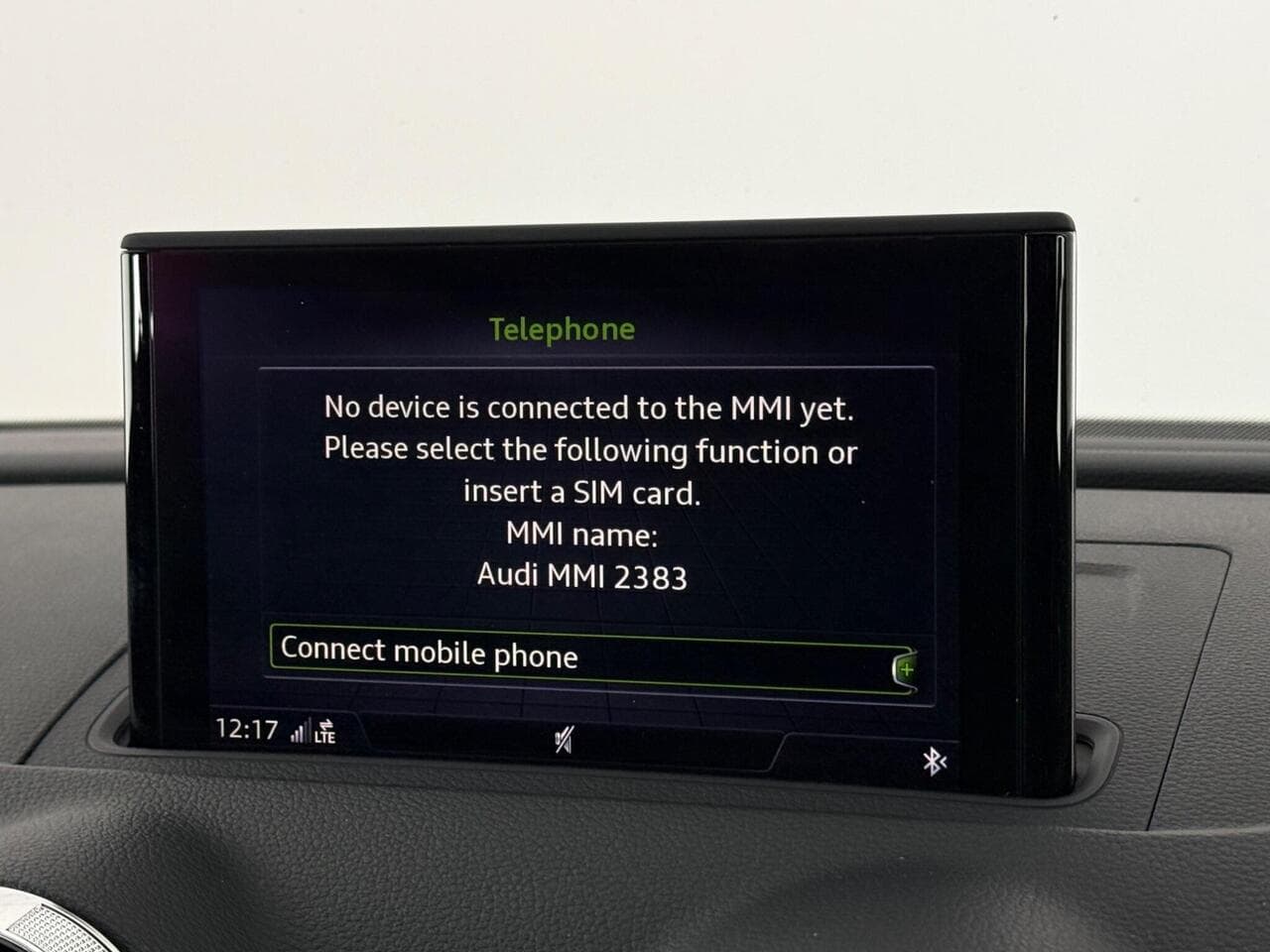 Audi A3 thumbnail Infotainment System