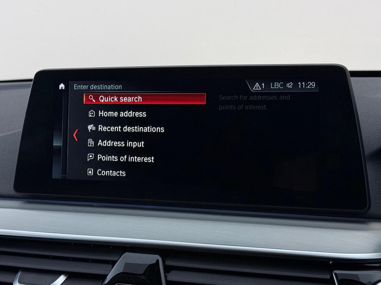 BMW 5 Series thumbnail Infotainment System