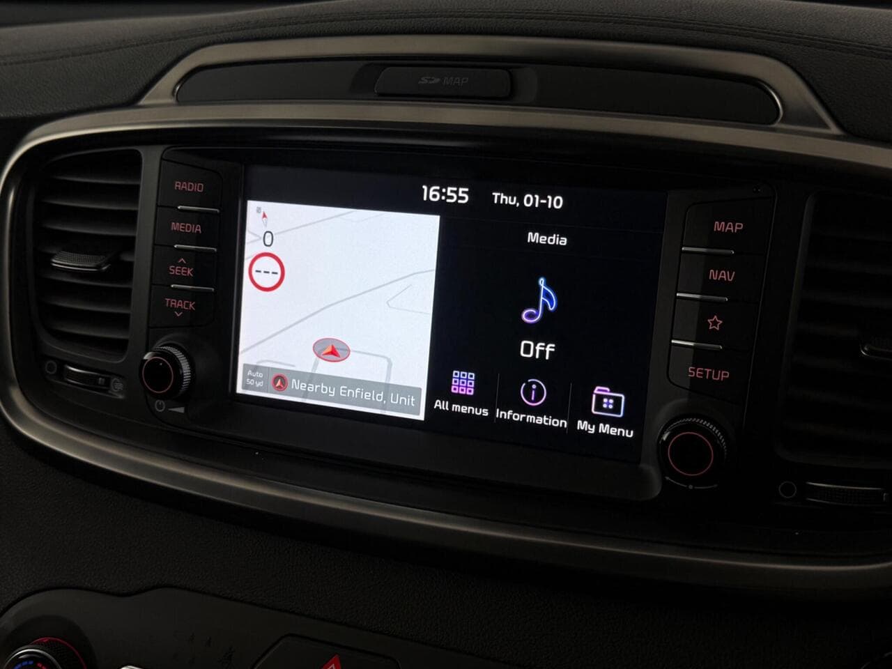 Kia Sorento thumbnail Infotainment System