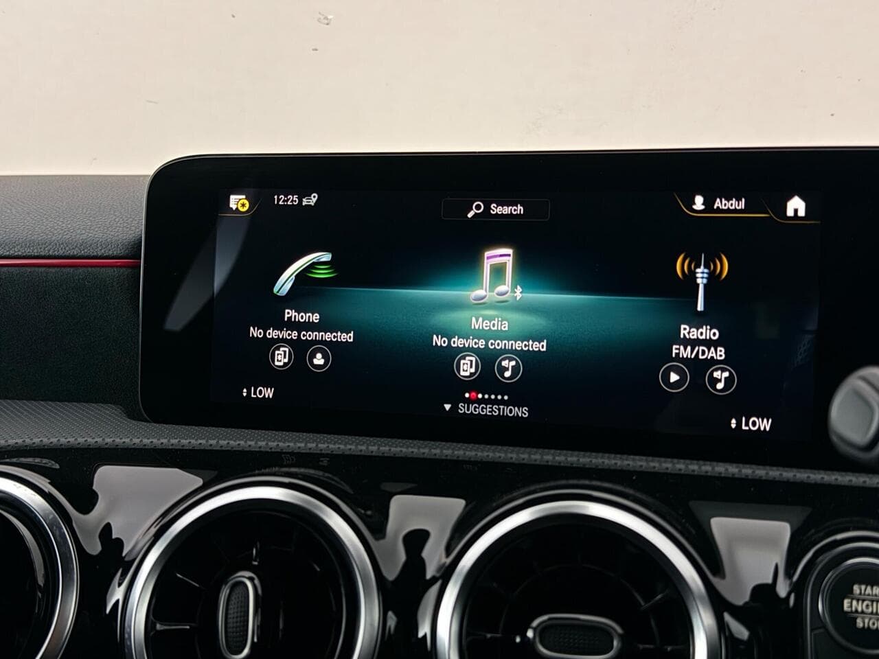 Mercedes-Benz A Class thumbnail Infotainment System