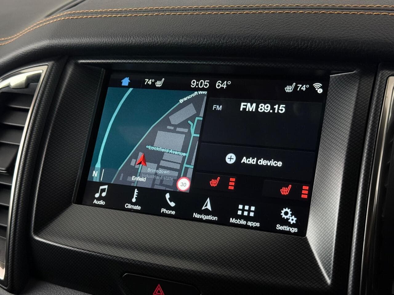Ford Ranger thumbnail Infotainment System