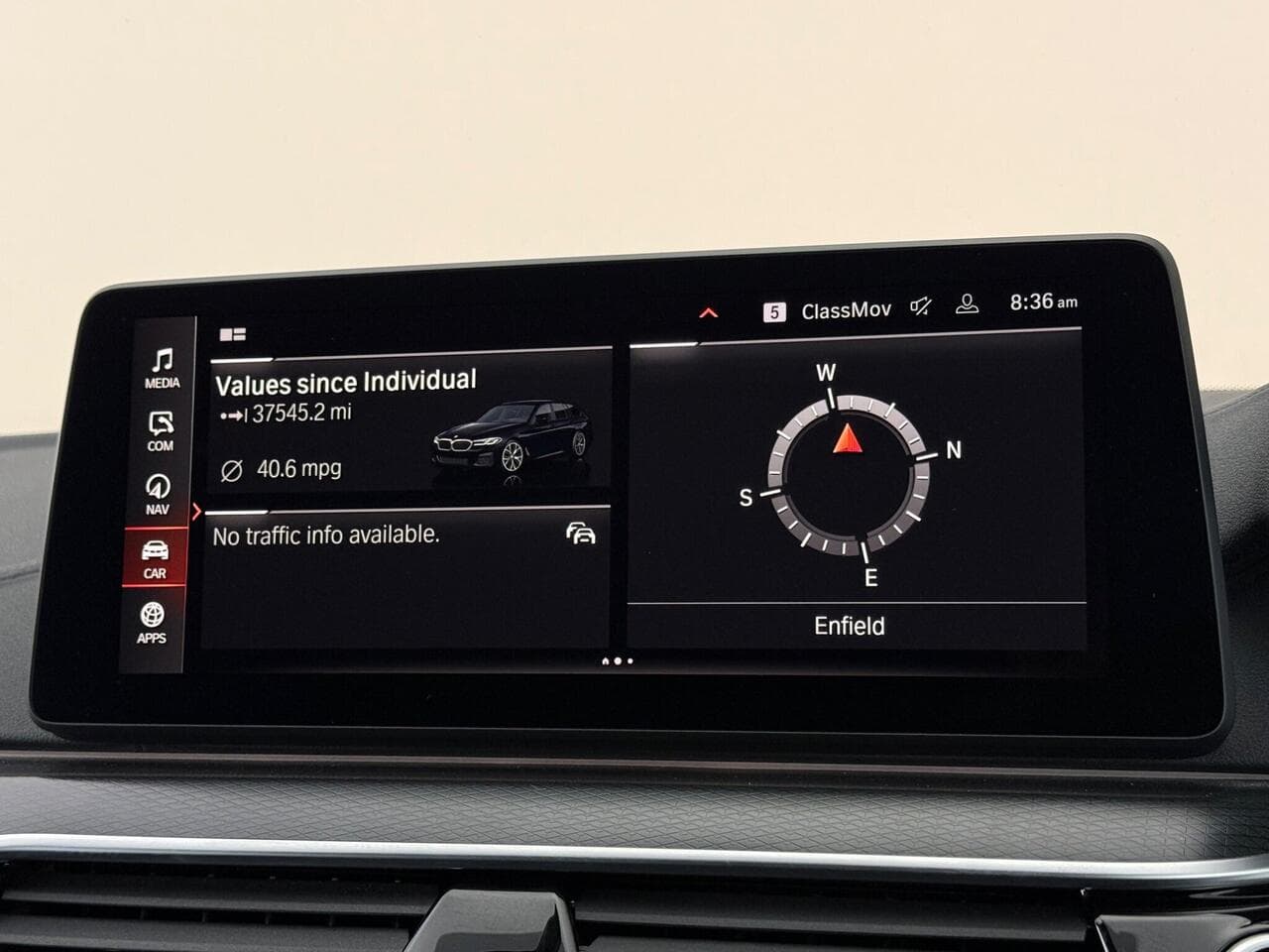 BMW 5 Series thumbnail Infotainment System
