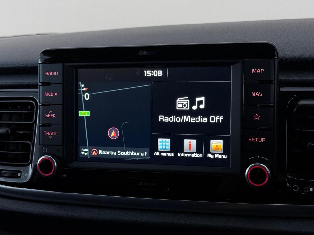 Kia Rio thumbnail Infotainment System