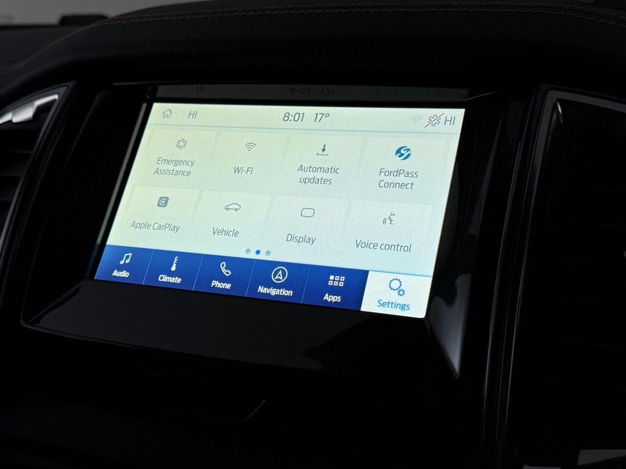 Ford Ranger thumbnail Infotainment System