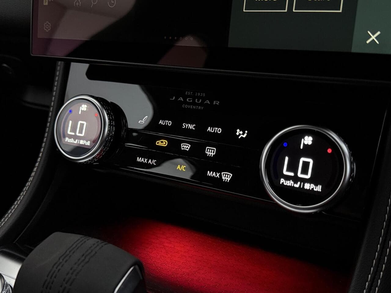 Jaguar F-PACE thumbnail Misc Controls