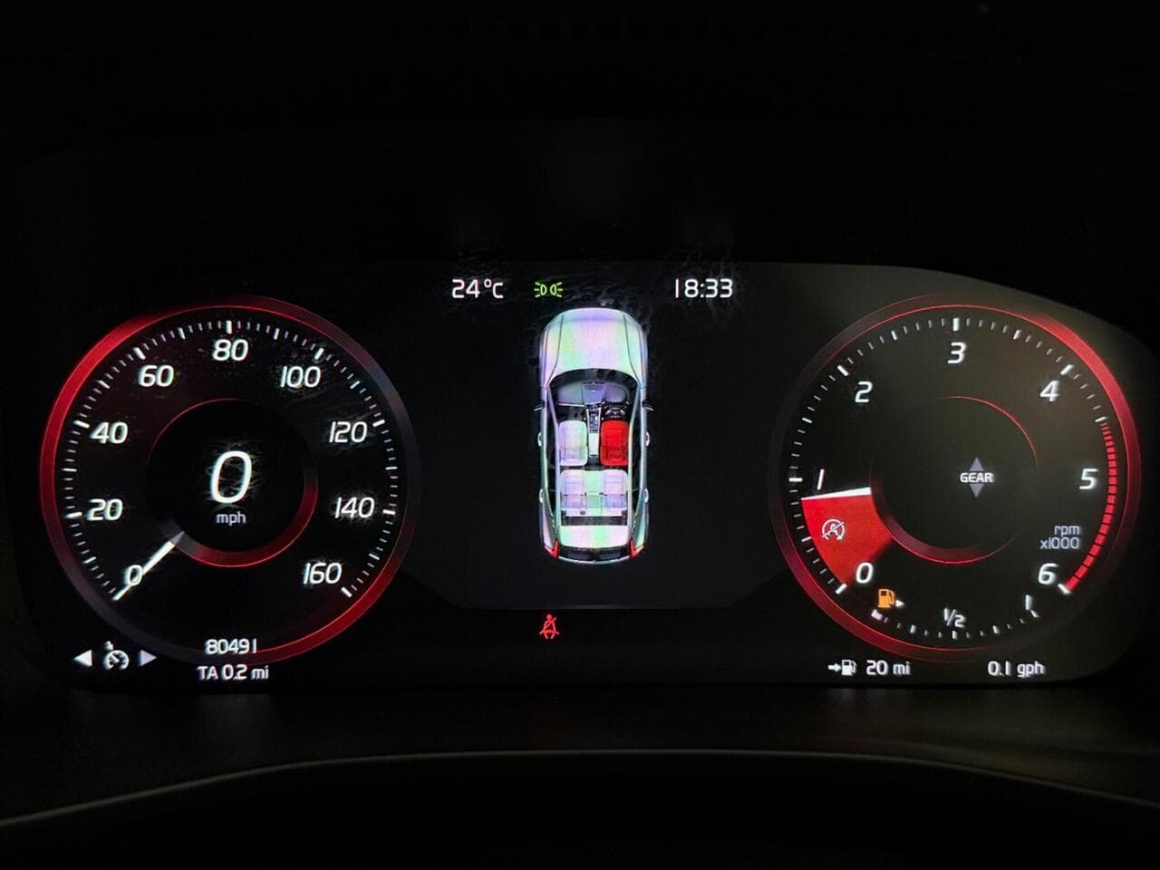 Volvo XC40 thumbnail Driver Instruments