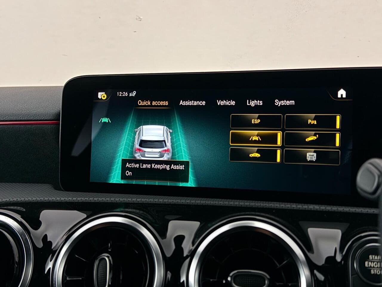 Mercedes-Benz A Class thumbnail Infotainment System