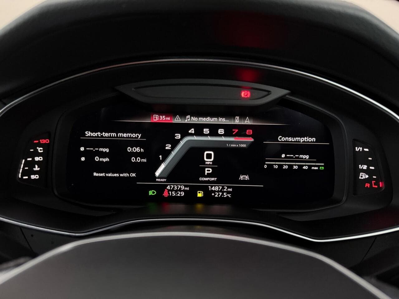 Audi A6 Avant thumbnail Driver Instruments