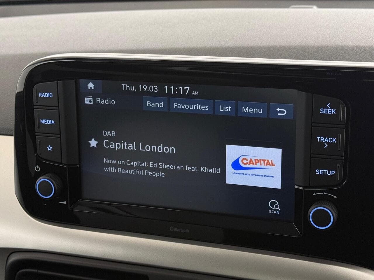 Hyundai i10 thumbnail Infotainment System