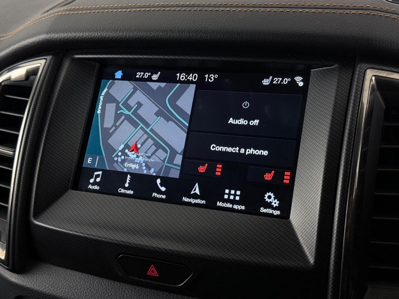 Ford Ranger thumbnail Infotainment System