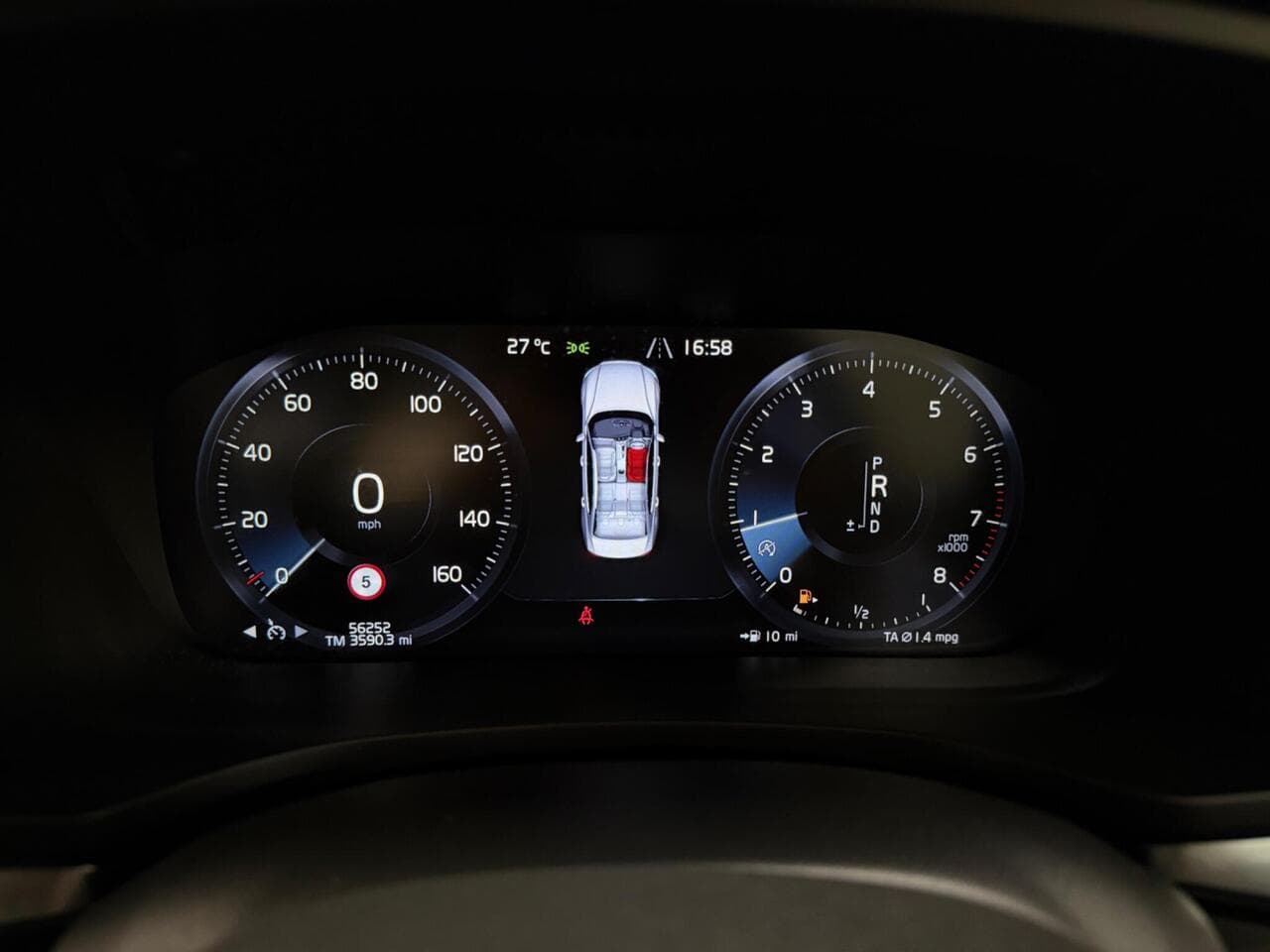 Volvo S60 thumbnail Driver Instruments