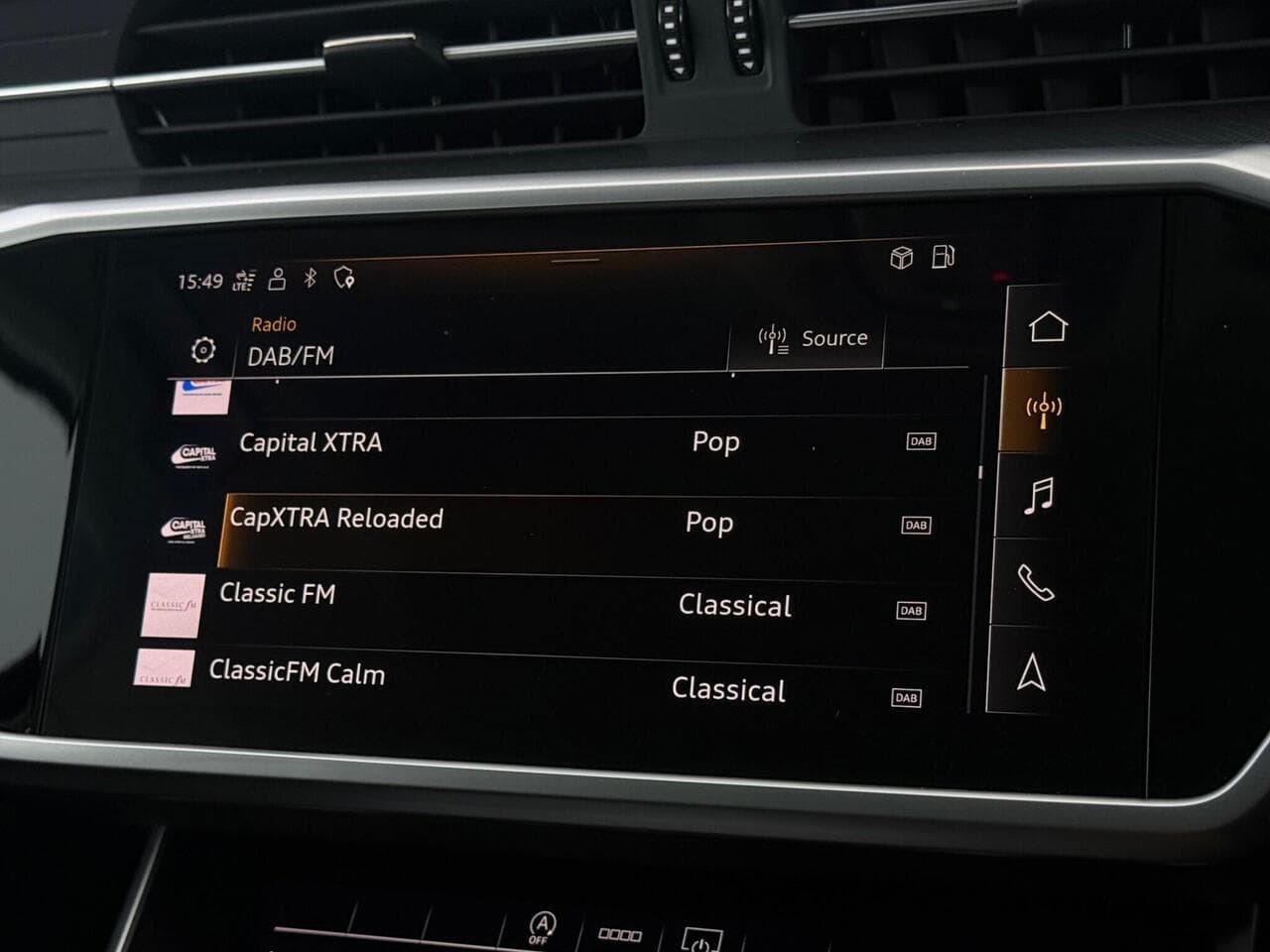 Audi A6 Saloon thumbnail Infotainment System