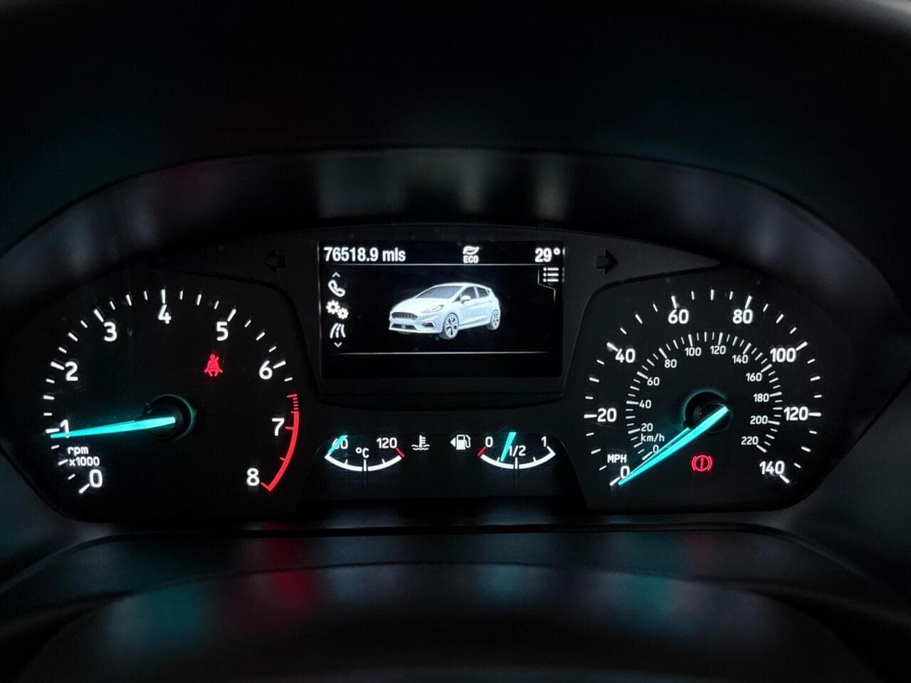 Ford Fiesta thumbnail Driver Instruments
