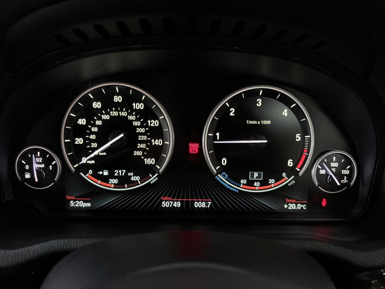 BMW X3 thumbnail Driver Instruments