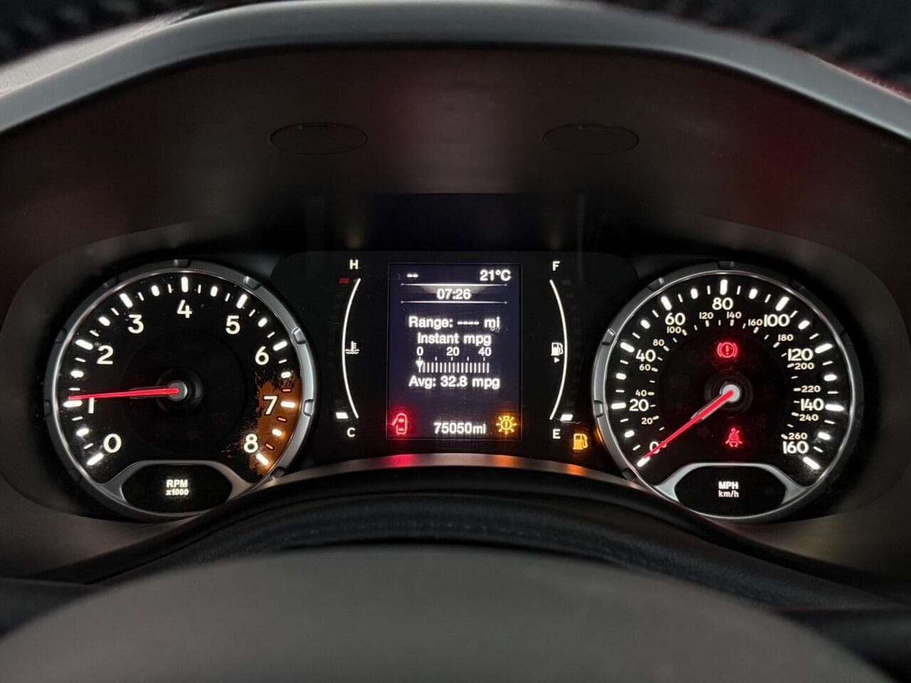 Jeep Renegade thumbnail Driver Instruments