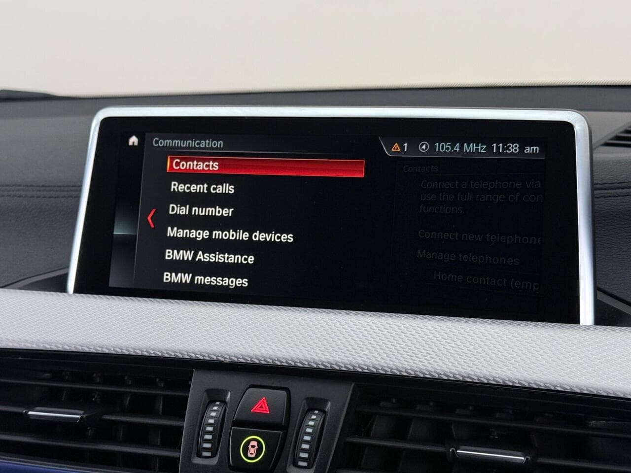 BMW X2 thumbnail Infotainment System