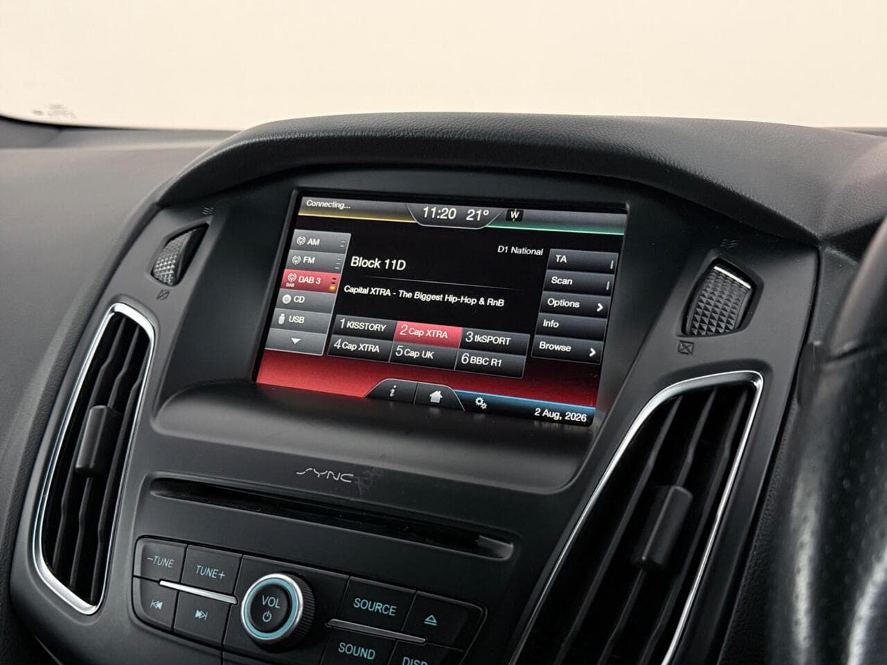 Ford Focus thumbnail Infotainment System