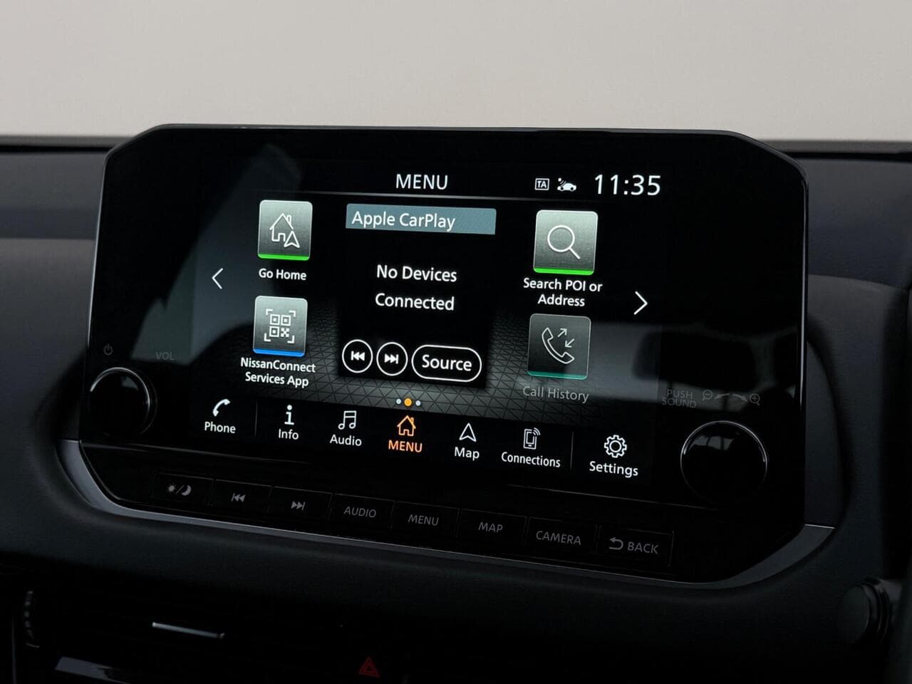 Nissan Qashqai thumbnail Infotainment System