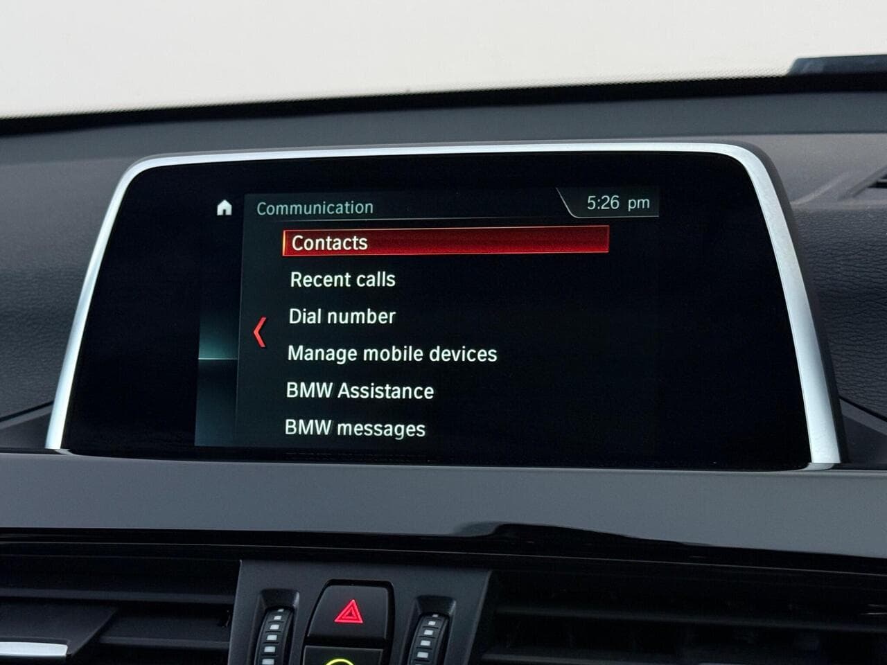BMW X1 thumbnail Infotainment System