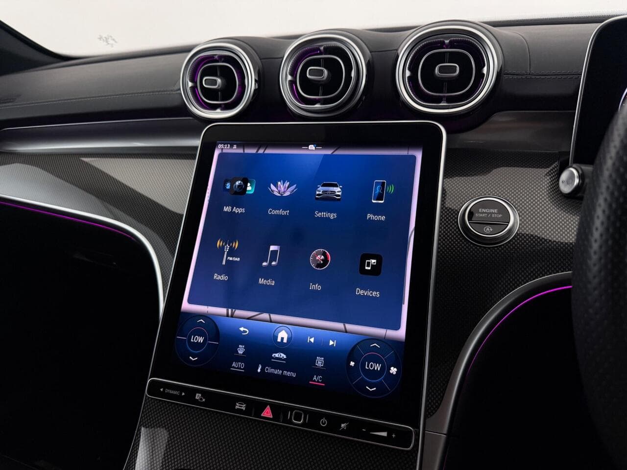 Mercedes-Benz C Class thumbnail Infotainment System