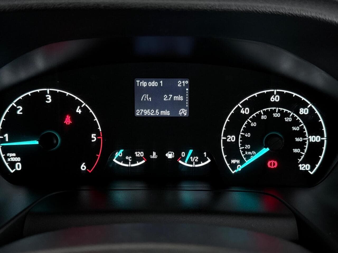 Ford Transit Custom thumbnail Driver Instruments