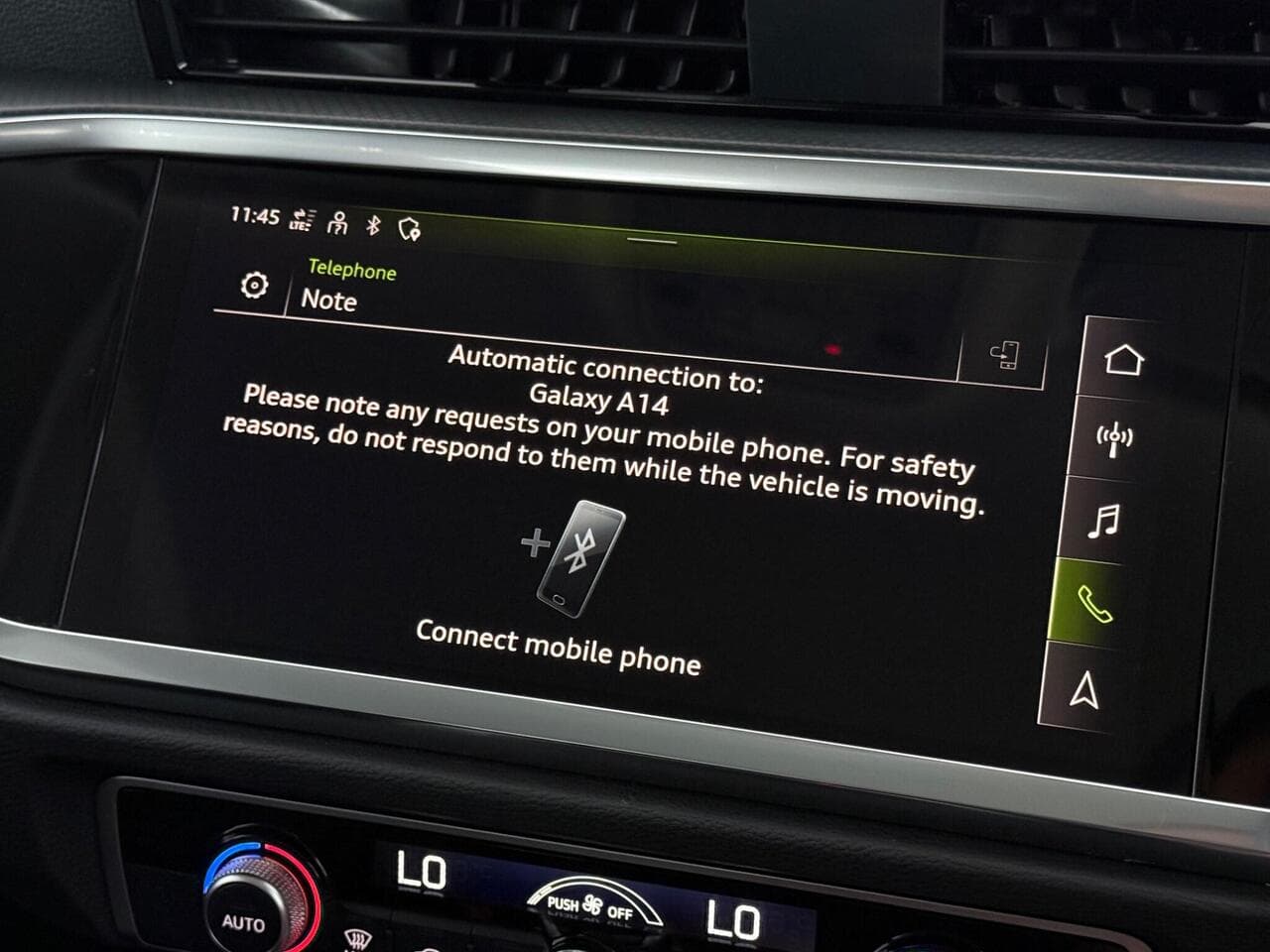Audi Q3 thumbnail Infotainment System