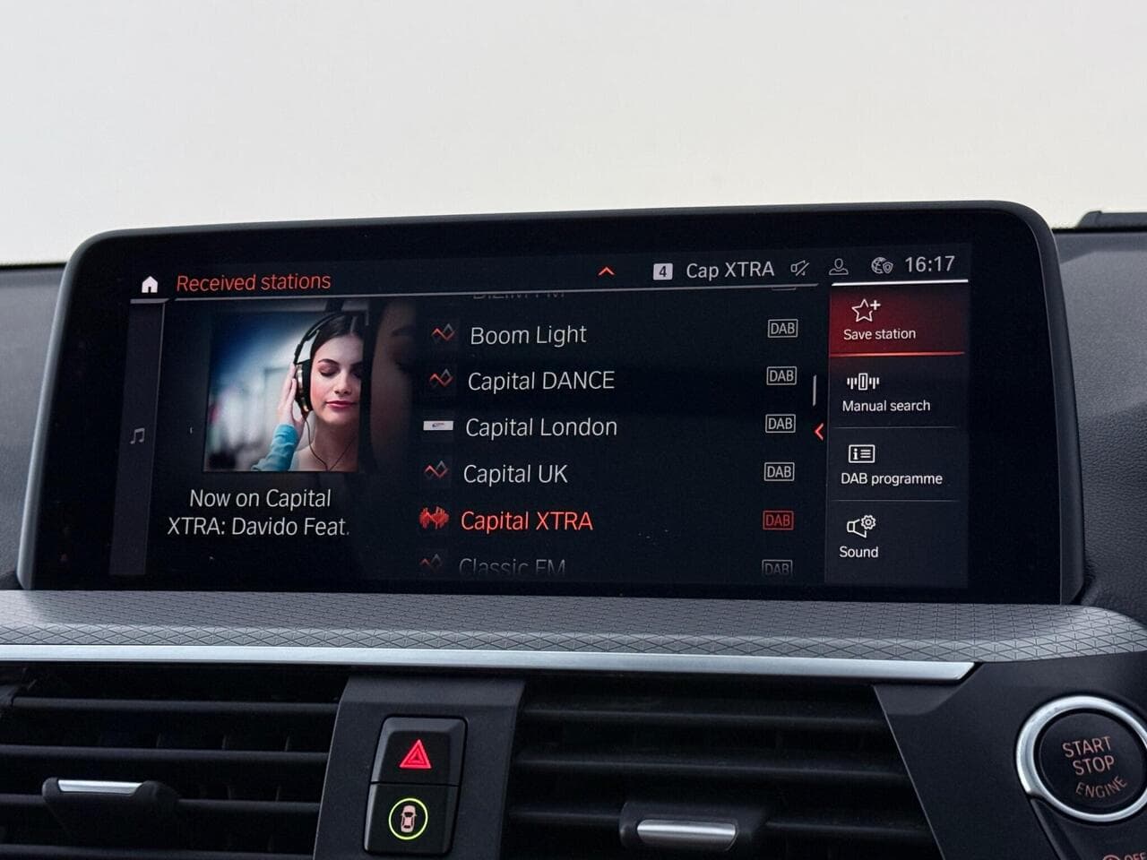 BMW X3 thumbnail Infotainment System
