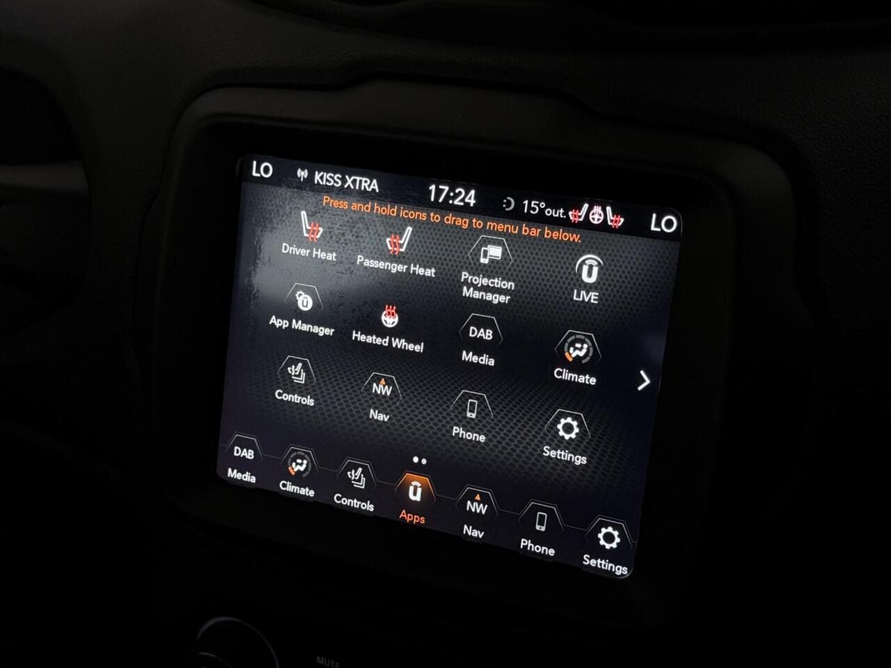 Jeep Renegade thumbnail Infotainment System