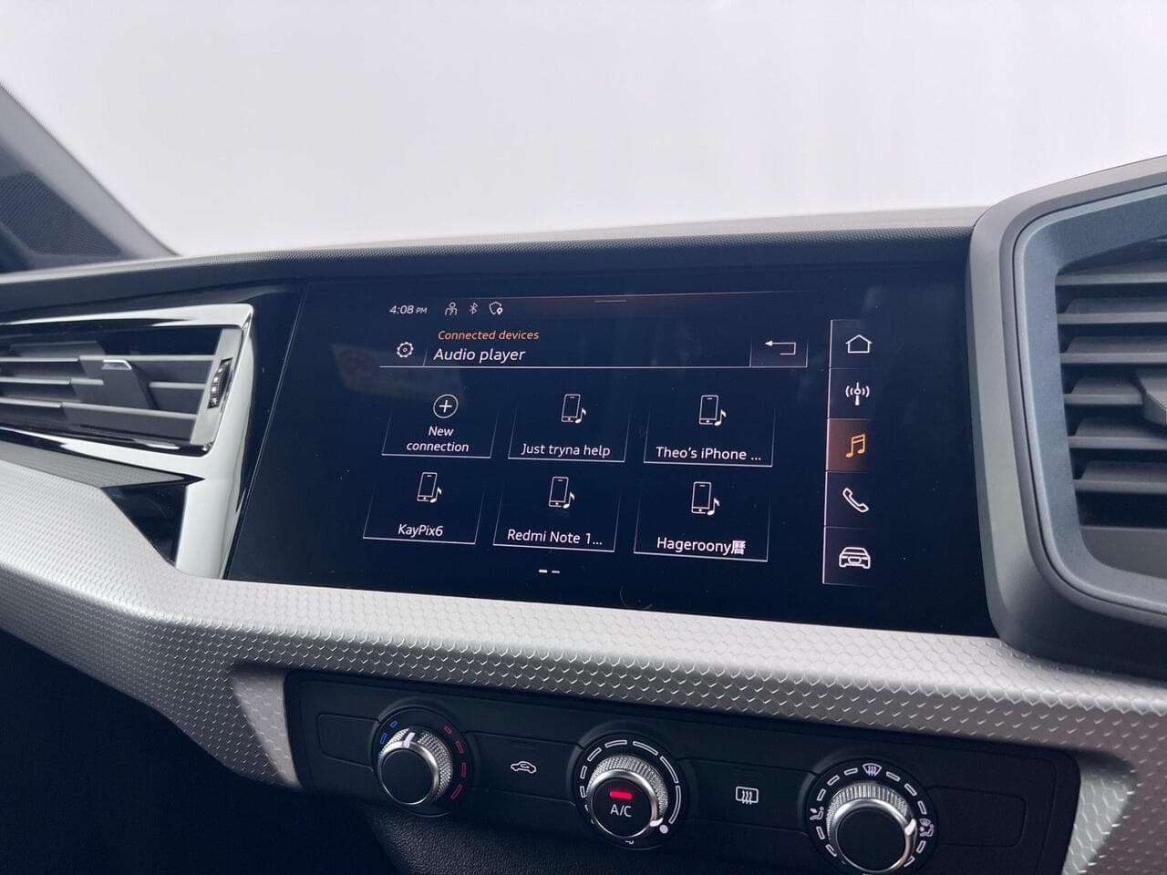 Audi A1 thumbnail Infotainment System