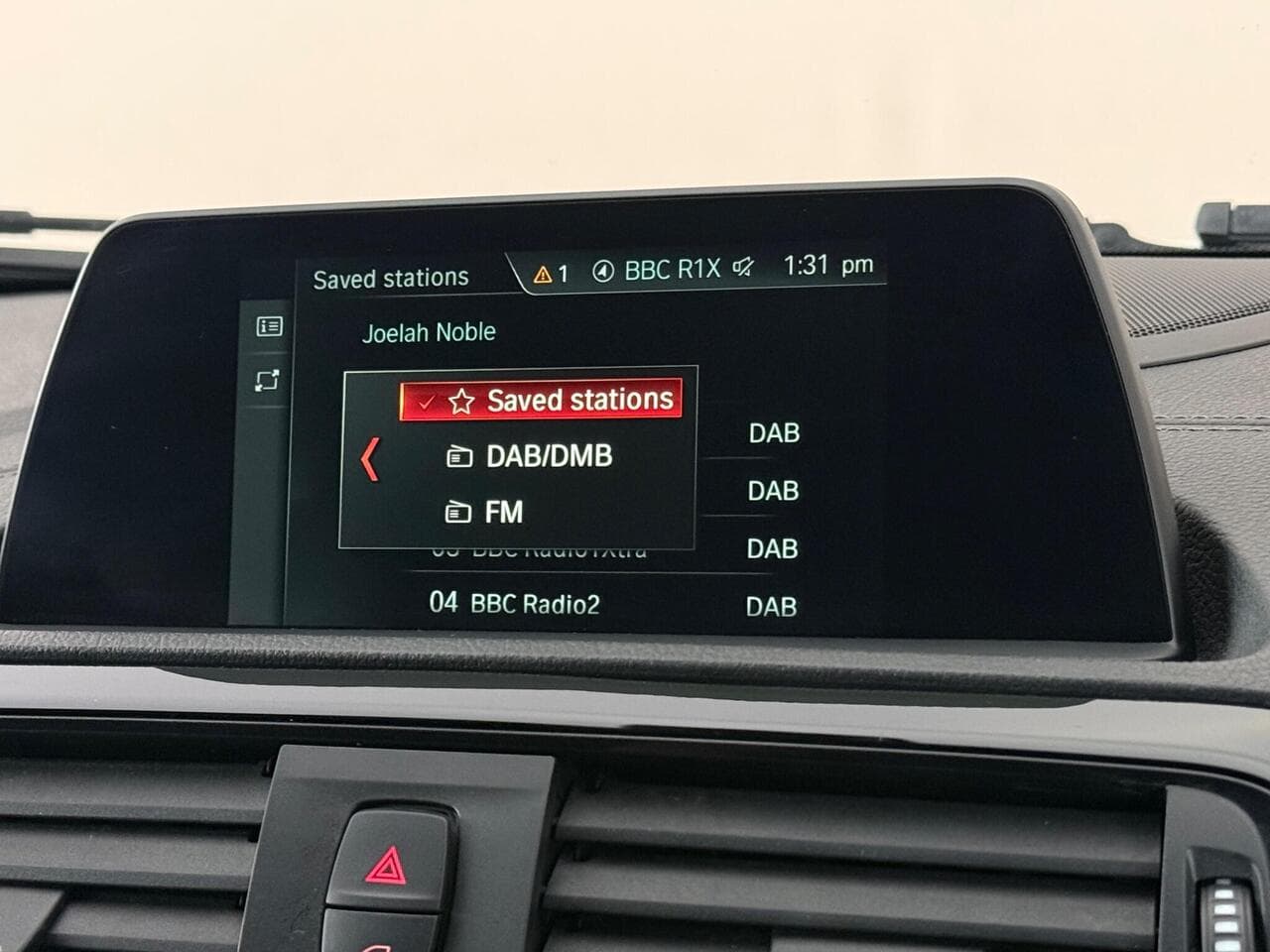 BMW 1 Series thumbnail Infotainment System