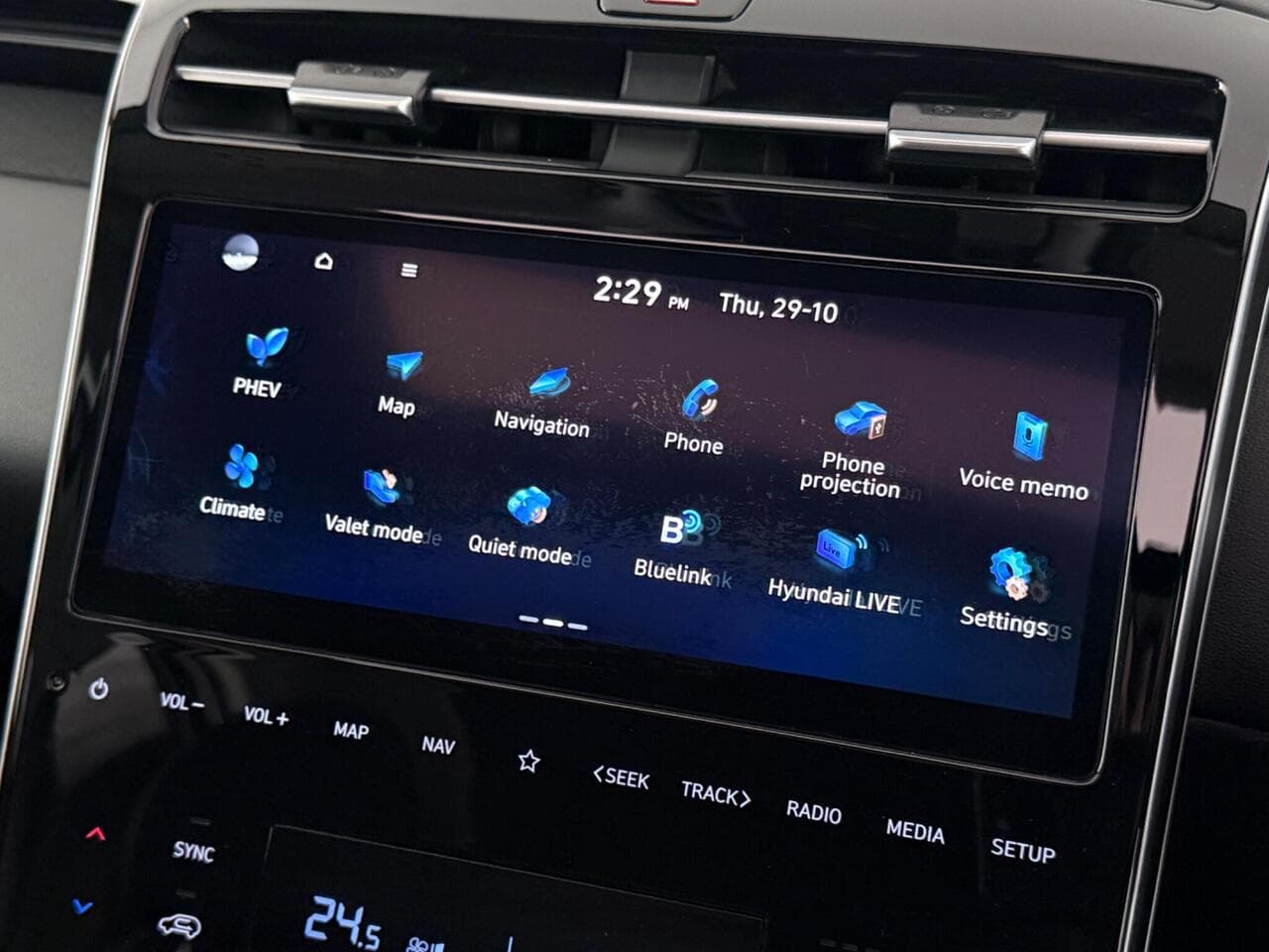 Hyundai TUCSON thumbnail Infotainment System