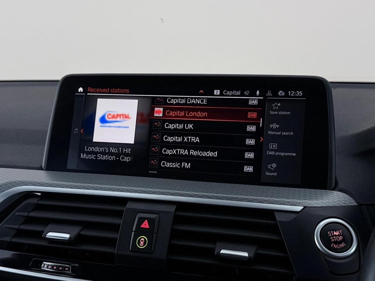 BMW X3 thumbnail Infotainment System