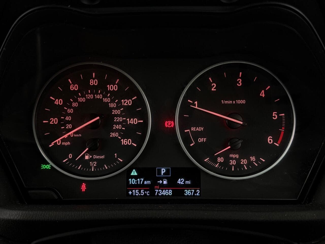 BMW X1 thumbnail Driver Instruments