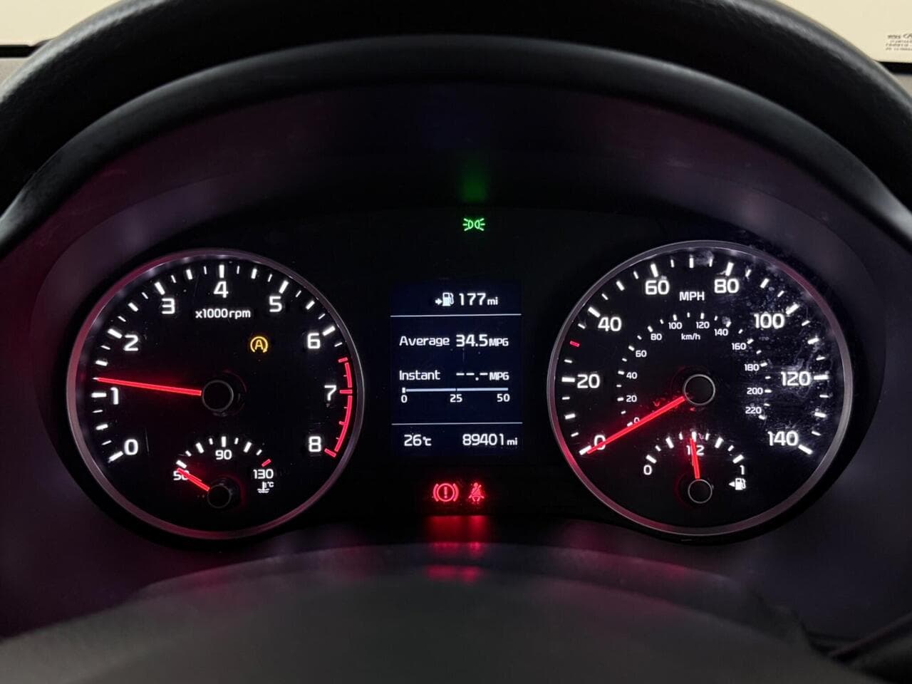 Kia Rio thumbnail Driver Instruments