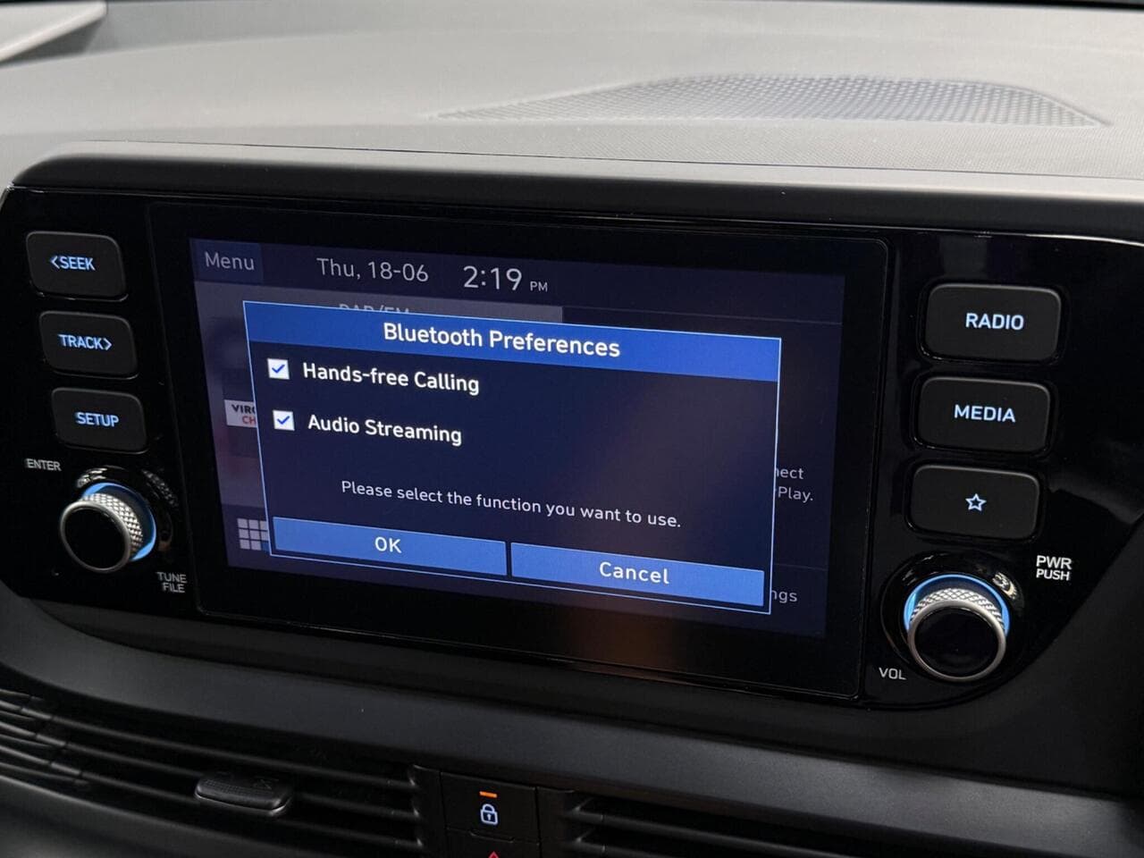 Hyundai BAYON thumbnail Infotainment System