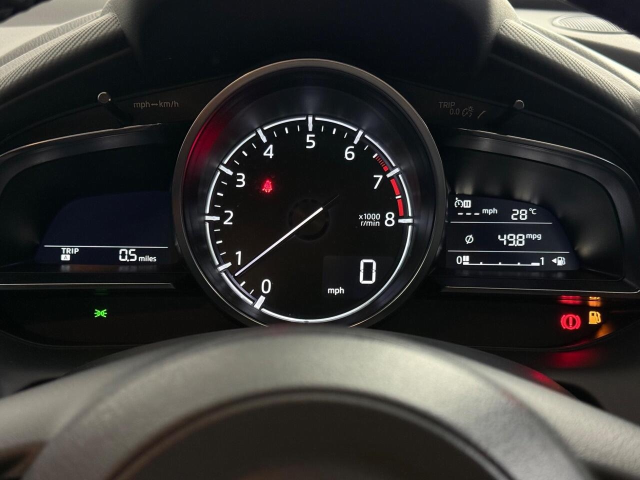 Mazda Mazda2 thumbnail Driver Instruments