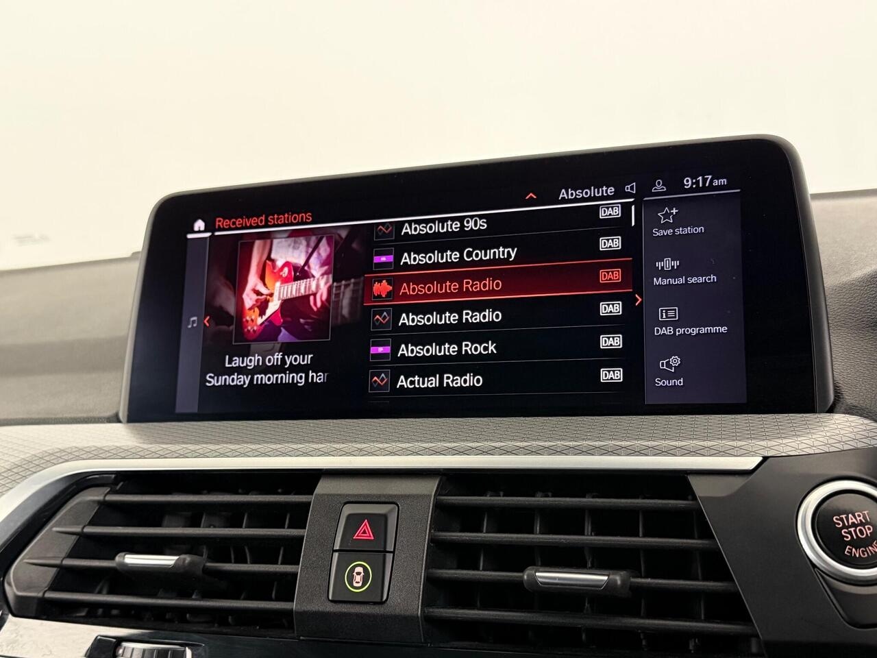 BMW X3 thumbnail Infotainment System