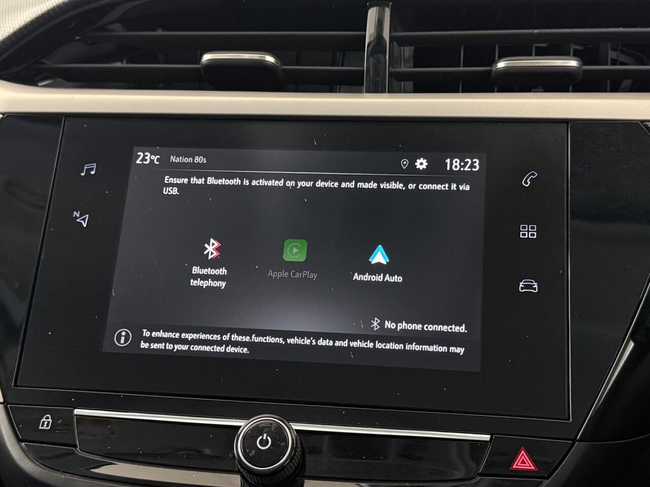 Vauxhall Corsa thumbnail Infotainment System