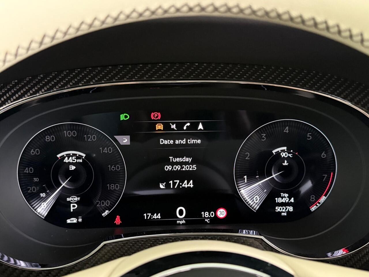 Bentley Bentayga thumbnail Driver Instruments
