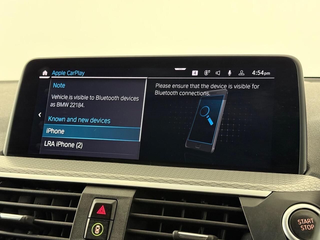 BMW X3 thumbnail Infotainment System
