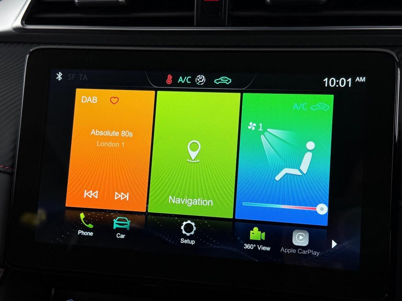 MG MG ZS thumbnail Infotainment System