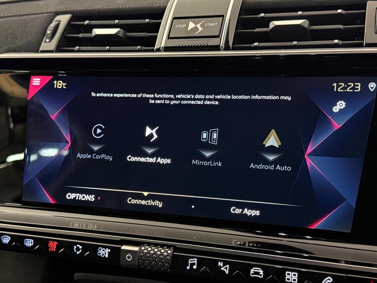 DS AUTOMOBILES DS 7 CROSSBACK thumbnail Infotainment System