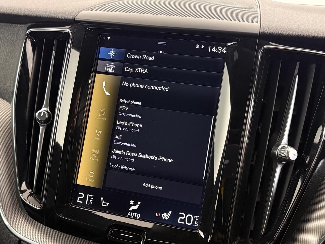 Volvo XC60 thumbnail Infotainment System