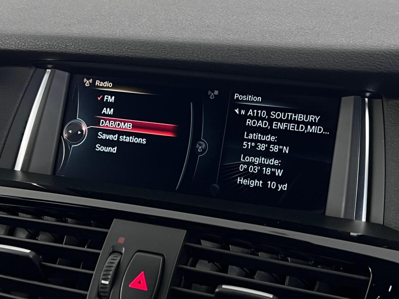 BMW X3 thumbnail Infotainment System