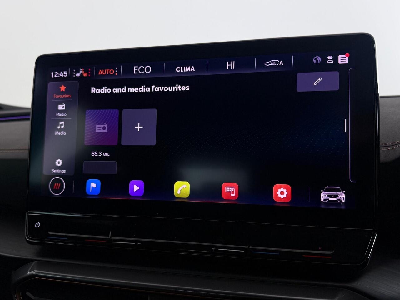 CUPRA Formentor thumbnail Infotainment System
