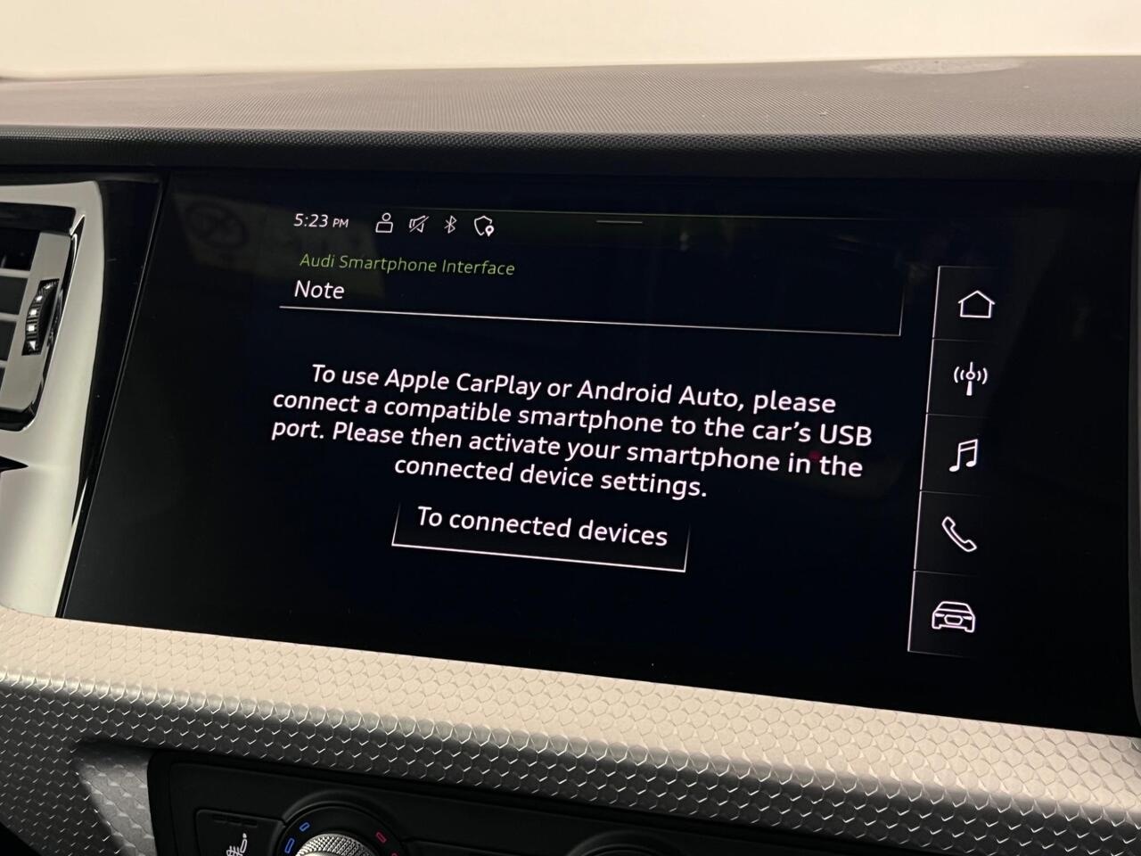 Audi A1 thumbnail Infotainment System