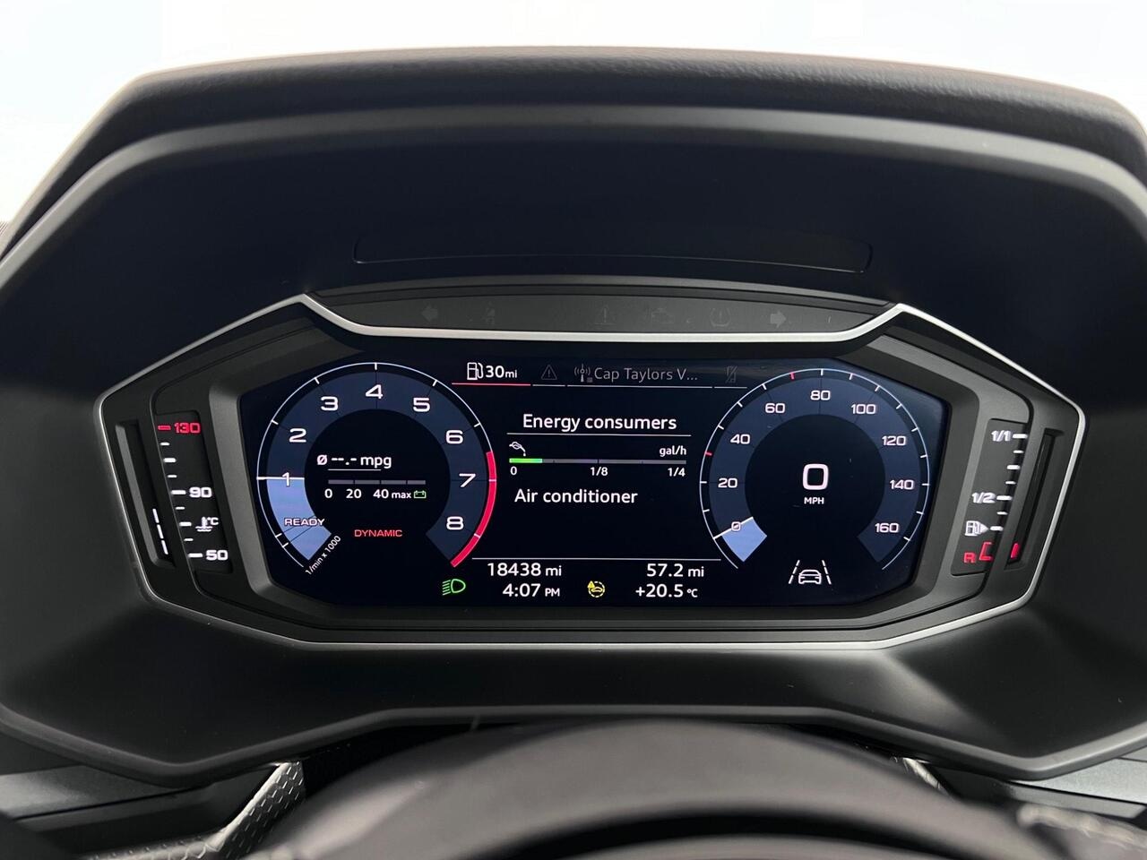 Audi A1 thumbnail Driver Instruments