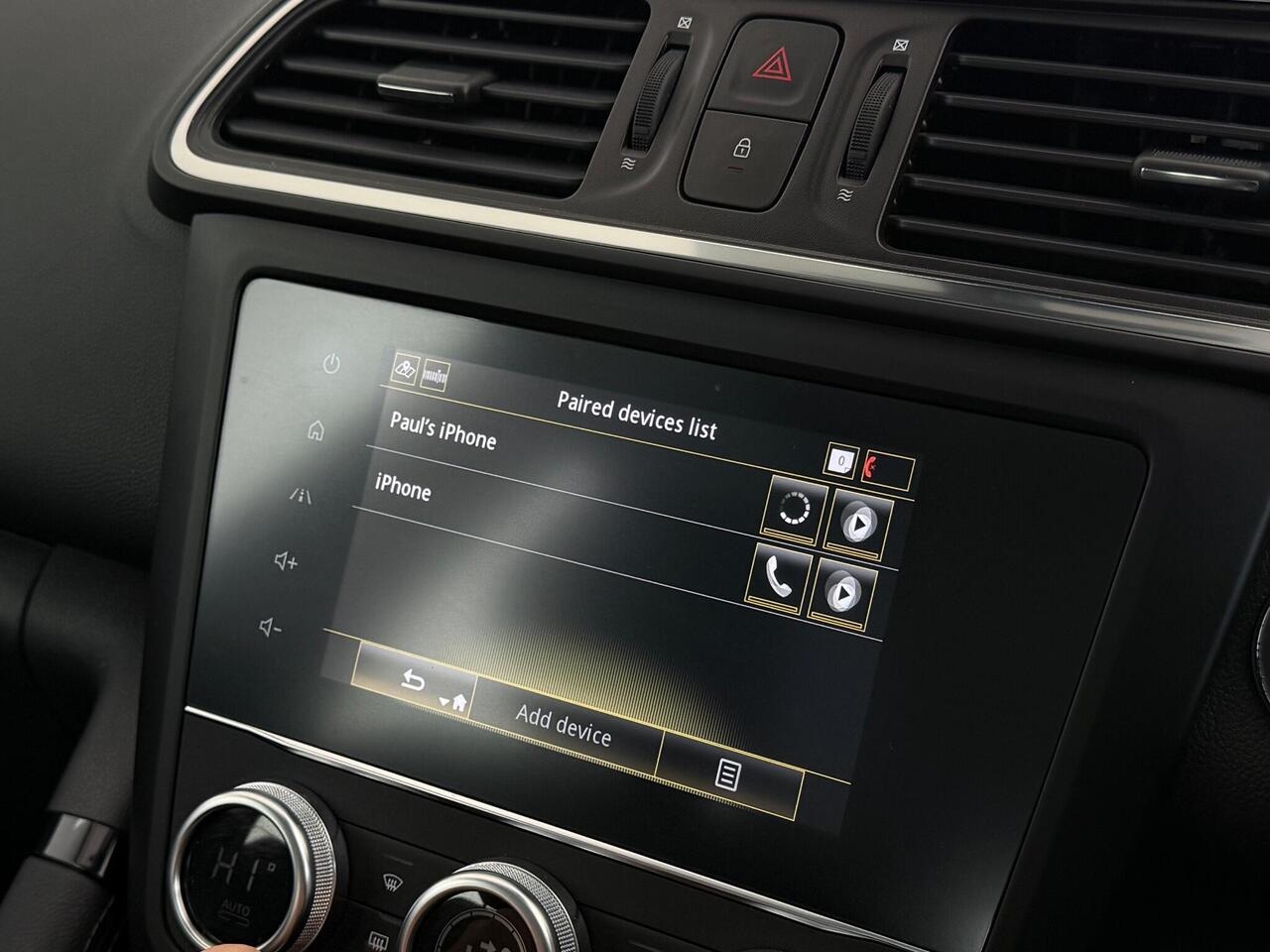 Renault Kadjar thumbnail Infotainment System